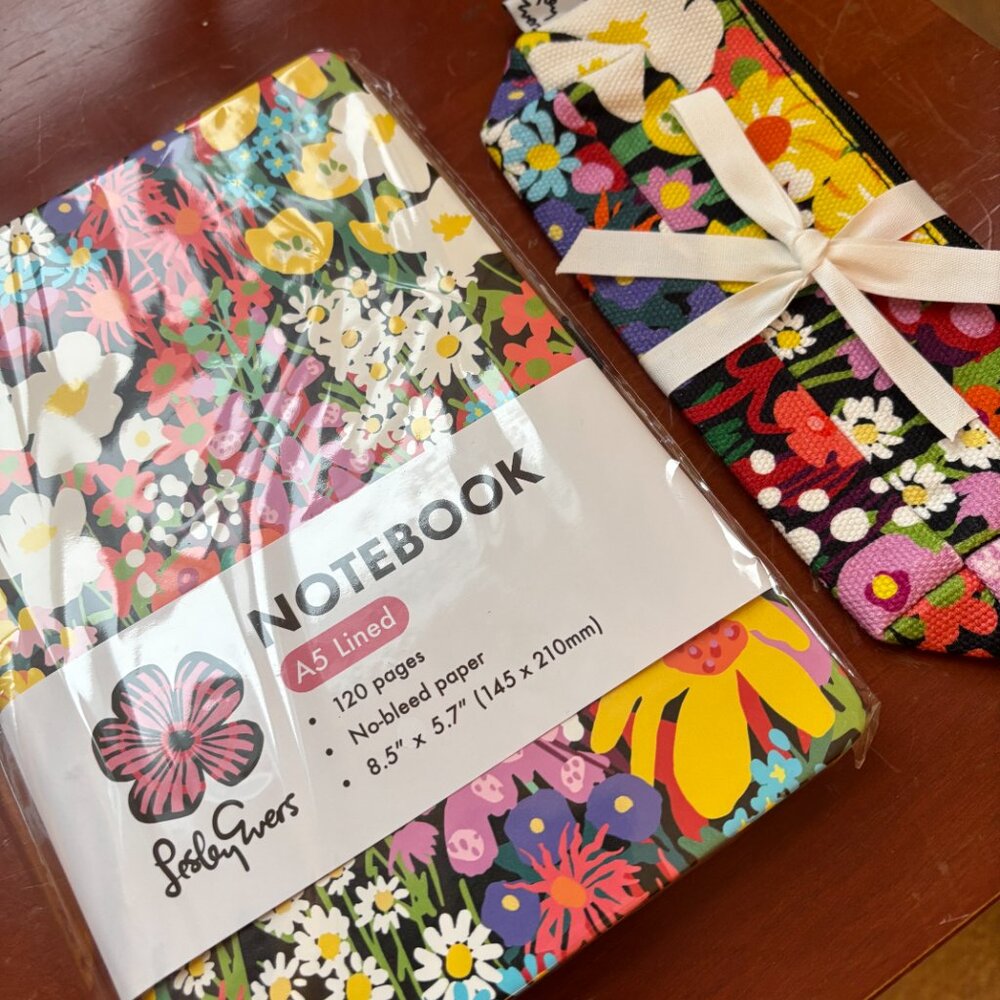 New: Notebook & Pencil Pouch